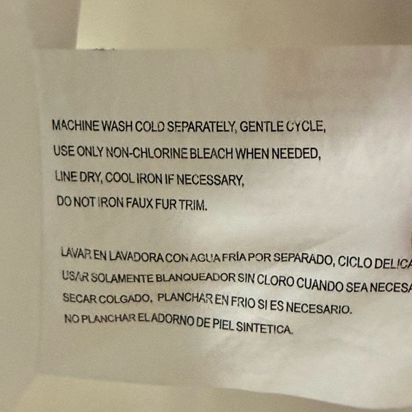 Nautica White Faux Fur Trim Hooded Puffer Coat - Picture 17 of 17